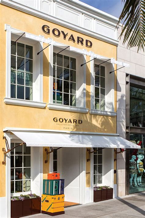 e goyard beverly hills|goyard store locator.